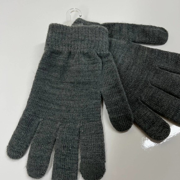 Wild Fable Gray Winter knit Gloves Touchscreen Compatible one size - Picture 7 of 9